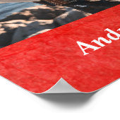 Pas dit Poster van de Liefde aan met Uw Afbeelding (Hoek)