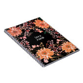 Pas dit prachtige Floral Journal-Notitieboek aan Notitieboek (Rechterzijde)