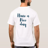 Pas dit shirt aan voor die speciale gelegenheden! (Achterkant)