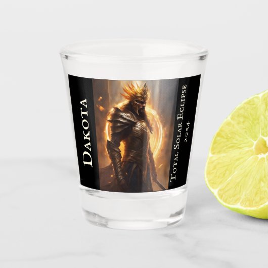 Pas dit souvinier shot glas met ontvanger (Voorkant)