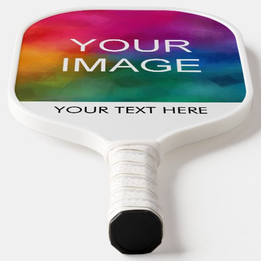 Pas Dubbele Sided aan voeg hier Moderne Foto toe Pickleball Paddle (Laagn)