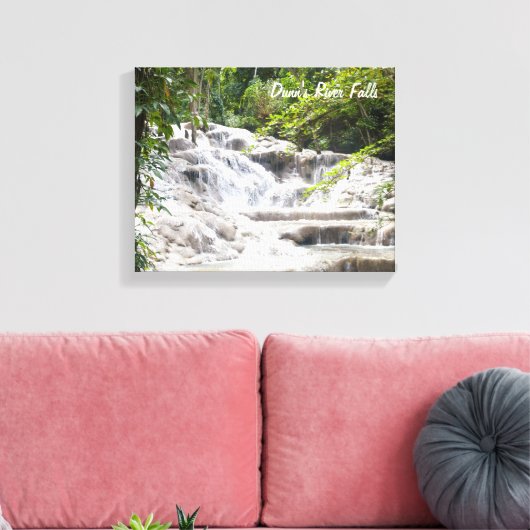 Pas Dunn's rivierfoto's aan Canvas Afdruk (Insitu (Woonkamer))