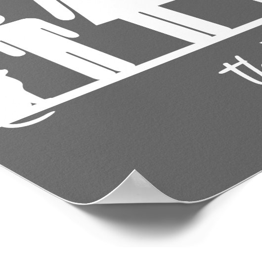 Pas een Familie van Vijf Poster aan (Hoek)