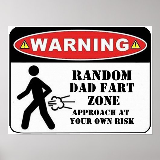 Pas een grappig kunstgrap aan vader DIY jouw tekst Poster (Voorkant)