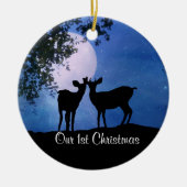 Pas Eerste Kerstmis samen met het Ornament Deer aa (Voorkant)
