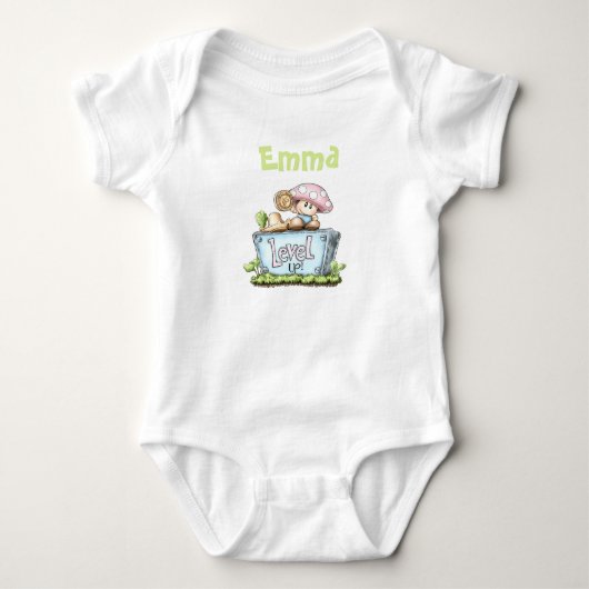 Pas Emma Level Up Baby Body aan Romper (Voorkant)