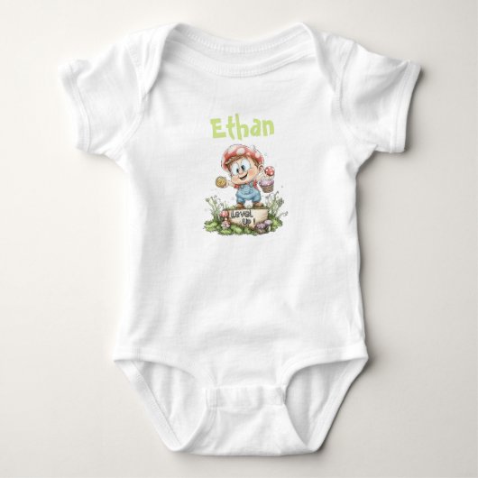 Pas Ethan Level Up Baby Body aan Romper (Voorkant)