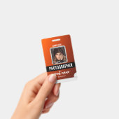 Pas evenementen ID-badges aan Badge (Handheld)