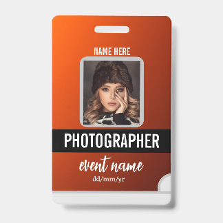 Pas evenementen ID-badges aan Badge