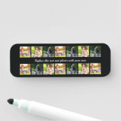 Pas fotocollage aan en de markering van de tekstna naamplaatje (In situ)