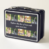 Pas fotocollage en tekst aan (Achterkant)