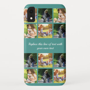 Pas fotocollage en tekst aan Case-Mate iPhone case