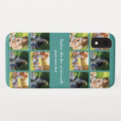 Pas fotocollage en tekst aan Case-Mate iPhone case (Achterkant (horizontaal))