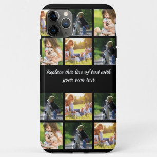Pas fotocollage en tekst aan Case-Mate iPhone case