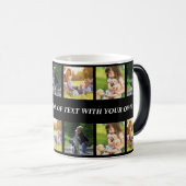 Pas fotocollage en tekst aan magische mok (Voorkant rechts)