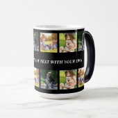 Pas fotocollage en tekst aan magische mok (Voorkant rechts)