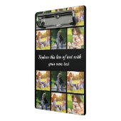 Pas fotocollage en tekst aan mini klembord (Angled2)