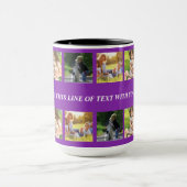 Pas fotocollage en tekst aan mok (Midden)