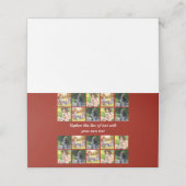 Pas fotocollage en tekst aan plaatskaartje (Buitenkant ongevouwen)