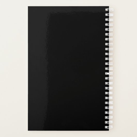 Pas fotocollage en tekst aan planner (Achterkant)