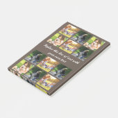 Pas fotocollage en tekst aan post-it® notes (Schuin)