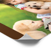 Pas fotocollage en tekst aan poster (Hoek)