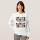Pas fotocollage en tekst aan t-shirt (Voorkant volledig)