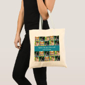 Pas fotocollage en tekst aan tote bag (Voorkant (product))