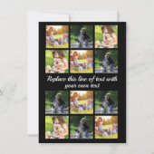 Pas fotocollage en tekst Hoesje-Mate iPhon aan Aankondiging (Voorkant)