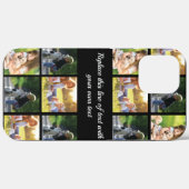 Pas fotocollage en tekst Hoesje-Mate iPhon aan Case-Mate iPhone Case (Achterkant (horizontaal))