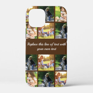 Pas fotocollage en tekst Hoesje-Mate iPhon aan Case-Mate iPhone Case