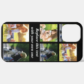 Pas fotocollage en tekst Hoesje-Mate iPhon aan Case-Mate iPhone Case (Achterkant / Rechts)