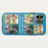 Pas fotocollage en tekst Hoesje-Mate iPhon aan Case-Mate iPhone Case (Achterkant (horizontaal))