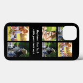 Pas fotocollage en tekst Hoesje-Mate iPhon aan Case-Mate iPhone Case (Achterkant (horizontaal))