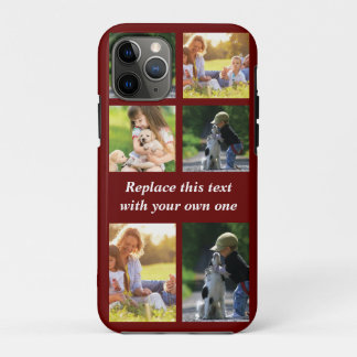 Pas fotocollage en tekst Hoesje-Mate iPhon aan Case-Mate iPhone Case