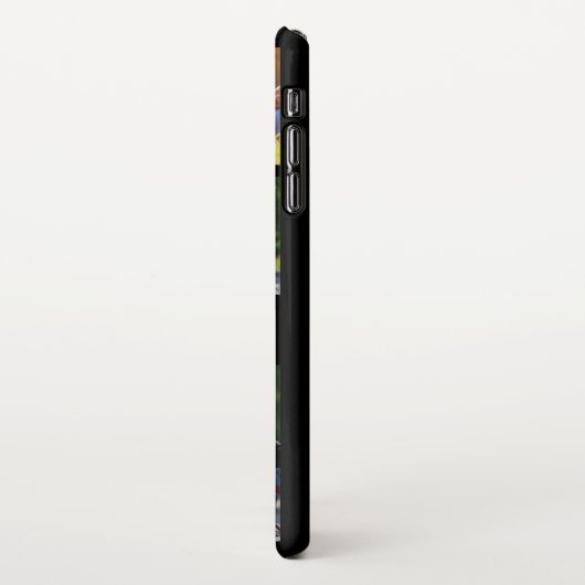 Pas fotocollage en tekst Hoesje-Mate iPhon aan iPhone Hoesje (Linkerkant)