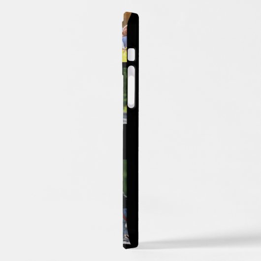 Pas fotocollage en tekst Hoesje-Mate iPhon aan iPhone Hoesje (Linkerkant)