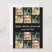 Pas fotocollage en tekst Hoesje-Mate iPhon aan Save The Date (Voorkant)