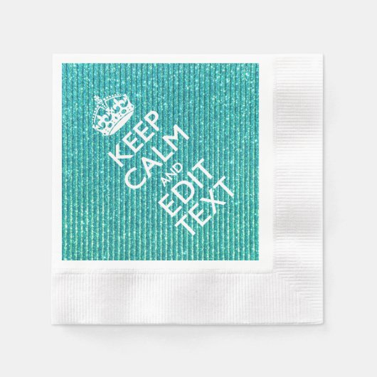 Pas Gemakkelijk KEEP KALK aan en geef Tekst uit Servetten (Voorkant)