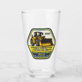 Pas generieke aannemersbedrijf aan glas (Voorkant)