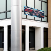 Pas generieke grote autowaszaken aan spandoek (Buitenkant Gebouw)