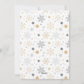 Pas getrouwd Aangepaste foto Mr. en Mrs. Eerste Ke Feestdagenkaart (Achterkant)