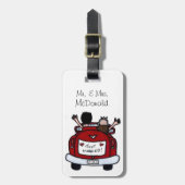 Pas getrouwd Bagagelabel (Voorkant verticaal)