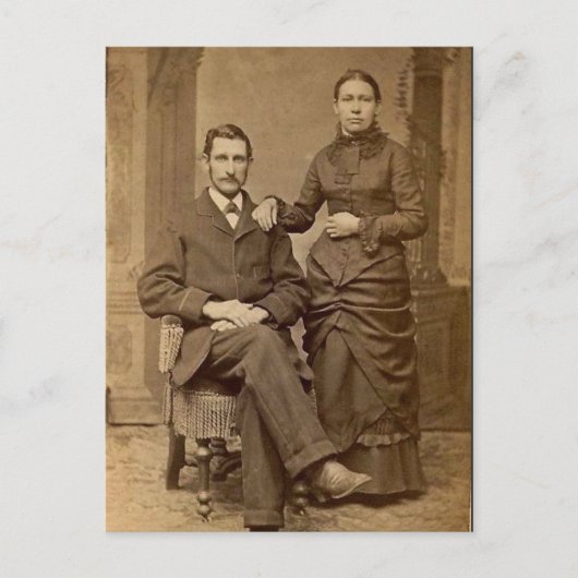 Pas getrouwd Bliss Aankondigingskaart (Voorkant)