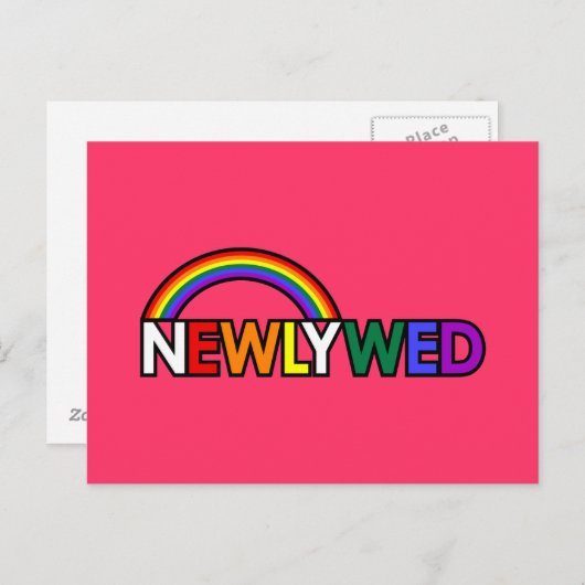 PAS GETROUWD Briefkaart (Voorkant / Achterkant)