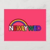 PAS GETROUWD Briefkaart (Voorkant)