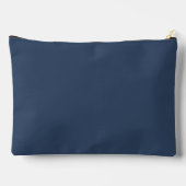 Pas getrouwd bruid Mrs gepersonaliseerde navy blau Etui (Achterkant)