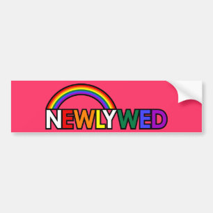 Pas getrouwd Bumpersticker