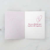 Pas getrouwd Cats Gefeliciteerd Kaart (Binnen)