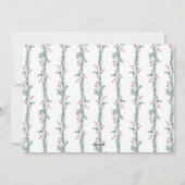 Pas getrouwd eerste kerst multiphoto vakantie Kaar Feestdagenkaart (Achterkant)